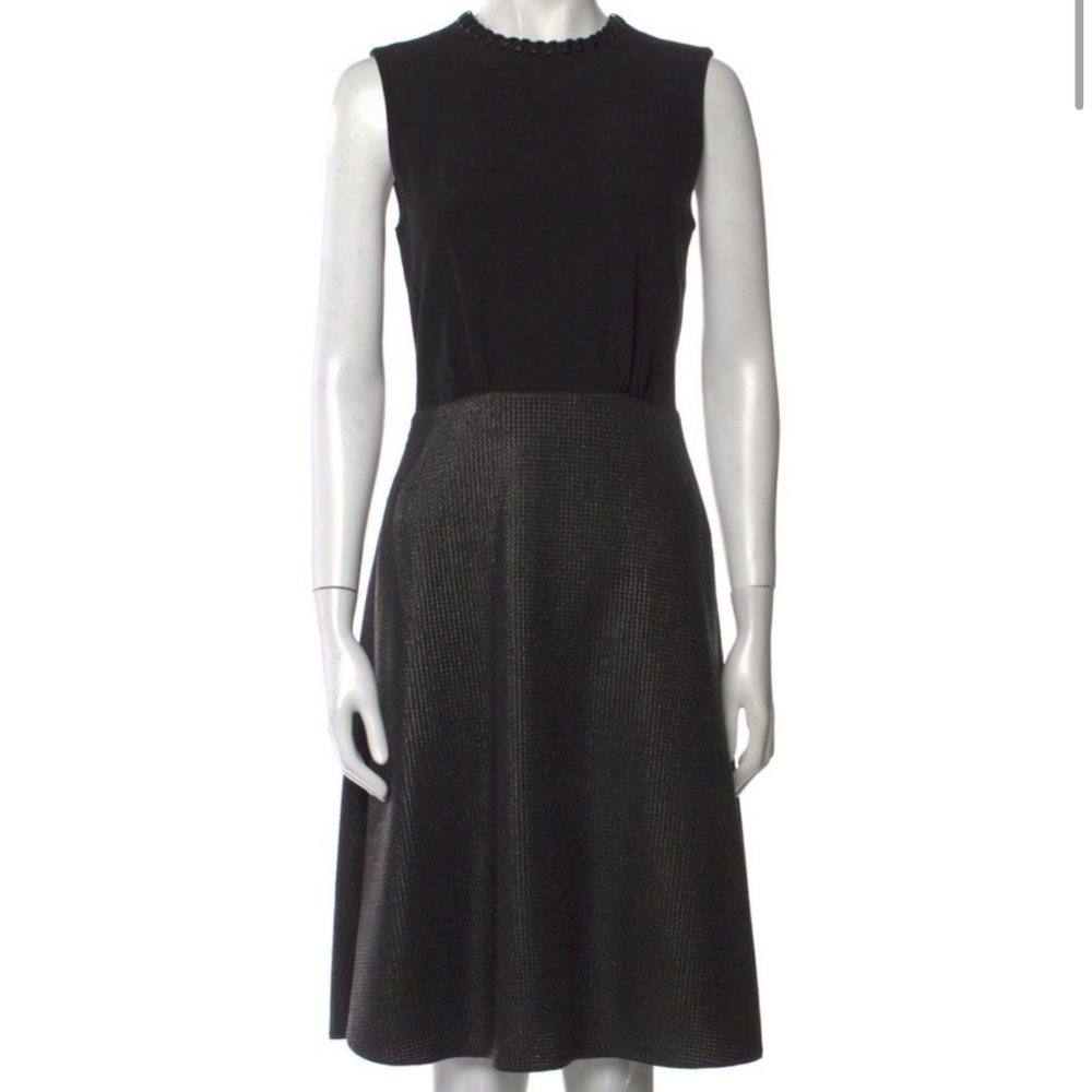 Louis Vuitton vintage leather dress size 38